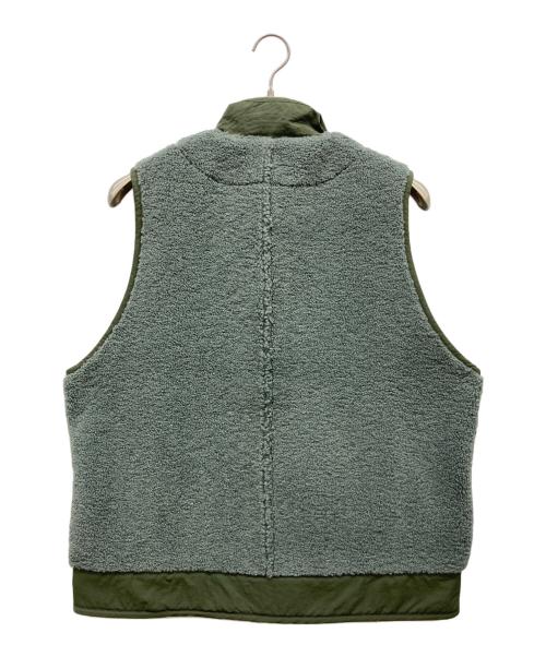 BARNS（バーンズ）BARNS (バーンズ) ユーティリティボアベスト カーキ サイズ:Mの古着・服飾アイテム