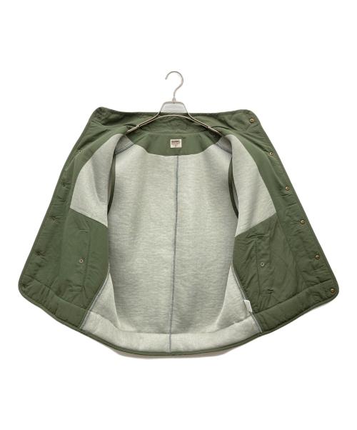 BARNS（バーンズ）BARNS (バーンズ) ユーティリティボアベスト カーキ サイズ:Mの古着・服飾アイテム