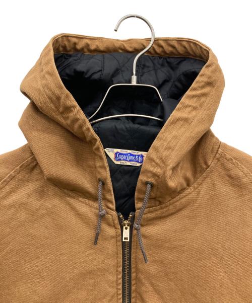 SUGAR CANE（シュガーケーン）SUGAR CANE (シュガーケーン) COTTON DUCK PADDED WORK PARKA キャメル サイズ:Mの古着・服飾アイテム