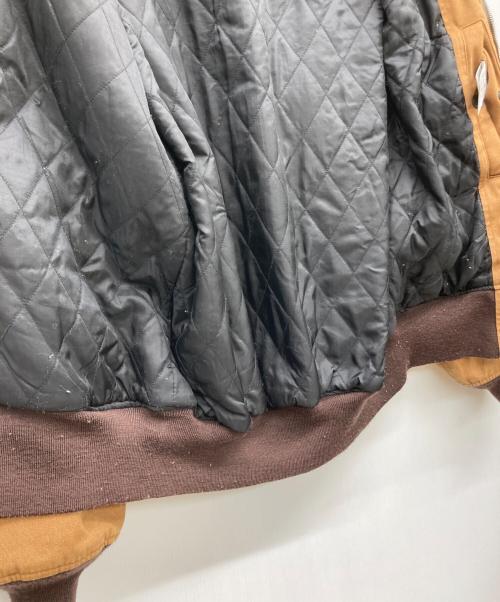 SUGAR CANE（シュガーケーン）SUGAR CANE (シュガーケーン) COTTON DUCK PADDED WORK PARKA キャメル サイズ:Mの古着・服飾アイテム
