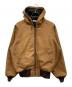 SUGAR CANE（シュガーケーン）の古着「COTTON DUCK PADDED WORK PARKA」｜キャメル