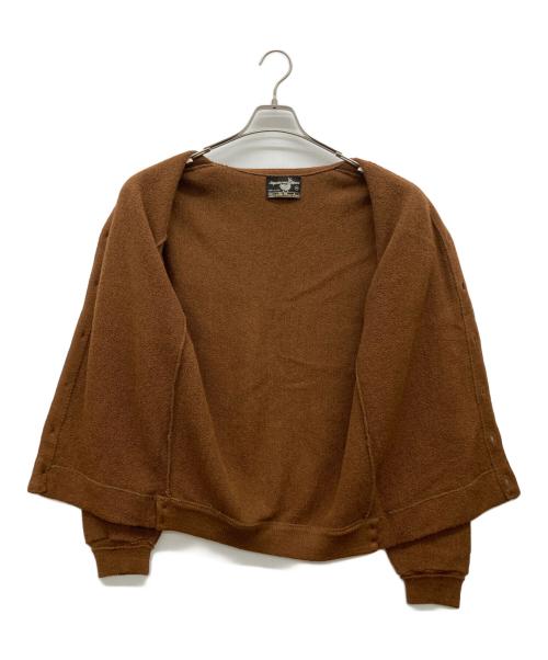 Sears（シアーズ）Sears (シアーズ) 60s-70s アルパカカーディガン ブラウン サイズ:Mの古着・服飾アイテム