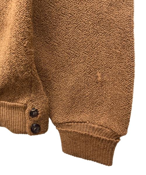 Sears（シアーズ）Sears (シアーズ) 60s-70s アルパカカーディガン ブラウン サイズ:Mの古着・服飾アイテム