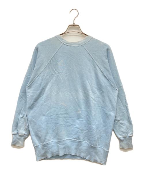 PENNEYS（ペニーズ）PENNEYS (ペニーズ) 染み込みプリントスウェット スカイブルー サイズ:LARGEの古着・服飾アイテム