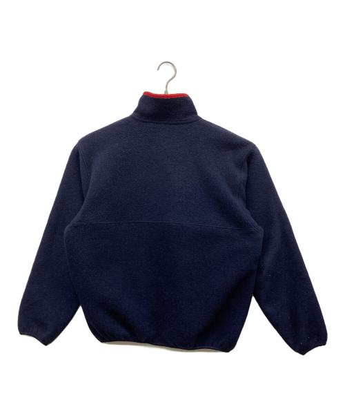 Patagonia（パタゴニア）Patagonia (パタゴニア) 80s シンチラスナップT ネイビー×レッド サイズ:Ｌの古着・服飾アイテム