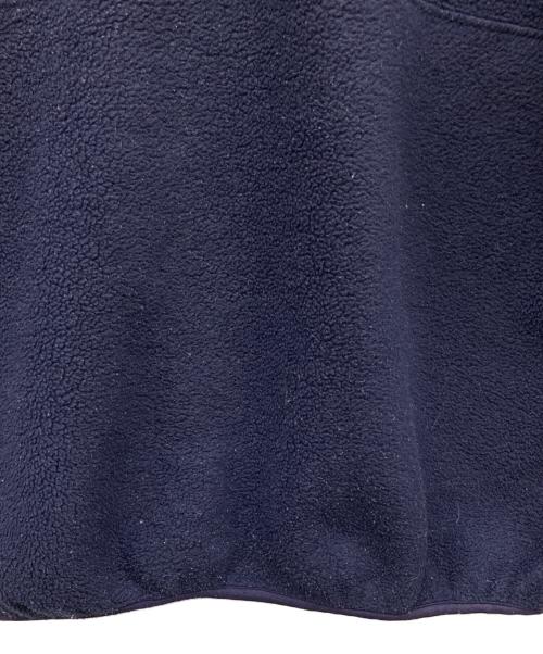 Patagonia（パタゴニア）Patagonia (パタゴニア) 80s シンチラスナップT ネイビー×レッド サイズ:Ｌの古着・服飾アイテム