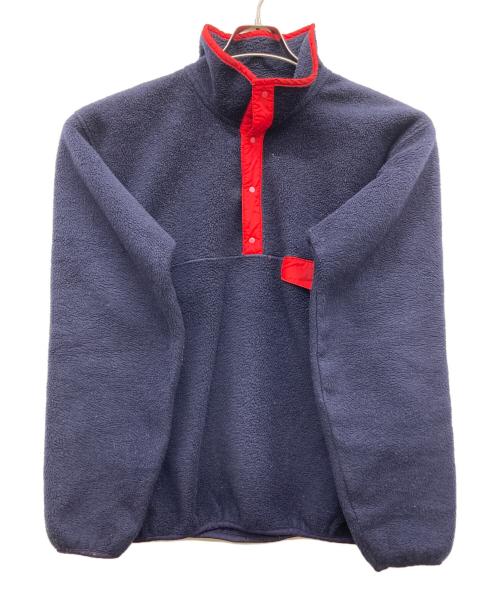Patagonia（パタゴニア）Patagonia (パタゴニア) 80s シンチラスナップT ネイビー×レッド サイズ:Ｌの古着・服飾アイテム