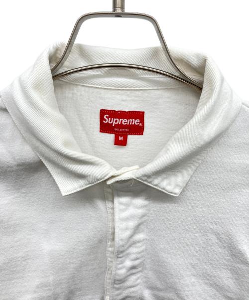 SUPREME（シュプリーム）SUPREME (シュプリーム) Team Rugby shirt ホワイト サイズ:Ｍの古着・服飾アイテム