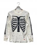 SUPREME×Hanesシュプリーム×ヘインズ）の古着「Bones Thermal Crew Floral」｜ホワイト