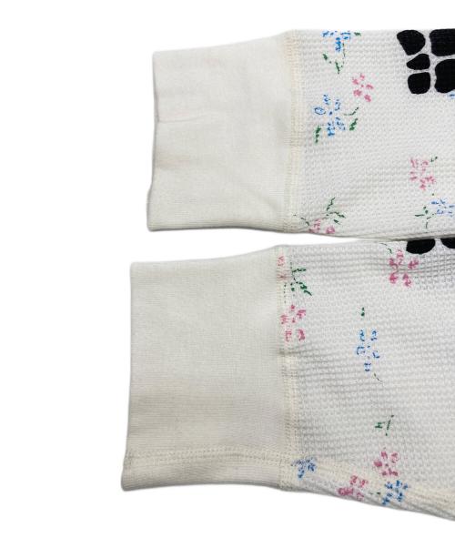 SUPREME（シュプリーム）SUPREME (シュプリーム) Hanes (ヘインズ) Bones Thermal Crew Floral ホワイト サイズ:M 175/96Aの古着・服飾アイテム