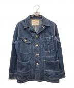 SUGER CANEシュガーケーン）の古着「11oz. BLUE DENIM WORK COAT」｜インディゴ