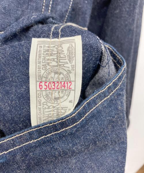SUGER CANE（シュガーケーン）suger cane (シュガーケーン) 11oz. BLUE DENIM WORK COAT インディゴ サイズ:なしの古着・服飾アイテム