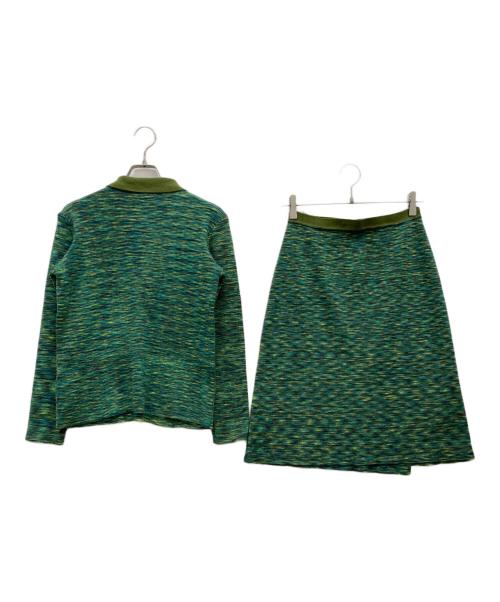 MARC JACOBS LOOK（マークジェイコブスルック）MARC JACOBS LOOK (マークジェイコブスルック) ニットセットアップ グリーン サイズ:Mの古着・服飾アイテム