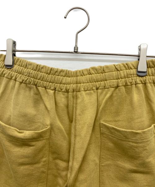 FOLL（フォル）FOLL (フォル) antique washed baggy sweatpants イエロー サイズ:2の古着・服飾アイテム