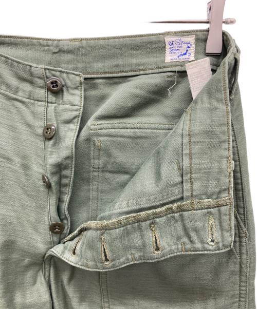 orSlow（オアスロウ）orSlow (オアスロウ) ベイカーパンツ オリーブ サイズ:2の古着・服飾アイテム