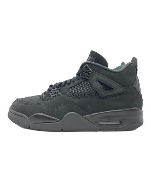 NIKE（ナイキ）NIKE (ナイキ) AIR JORDAN 4 RETRO OG BLACK CAT ブラック サイズ:US9.5の古着・服飾アイテム
