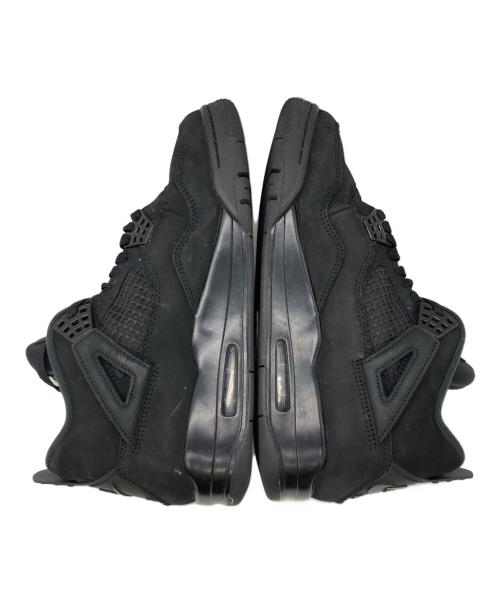 NIKE（ナイキ）NIKE (ナイキ) AIR JORDAN 4 RETRO OG BLACK CAT ブラック サイズ:US9.5の古着・服飾アイテム