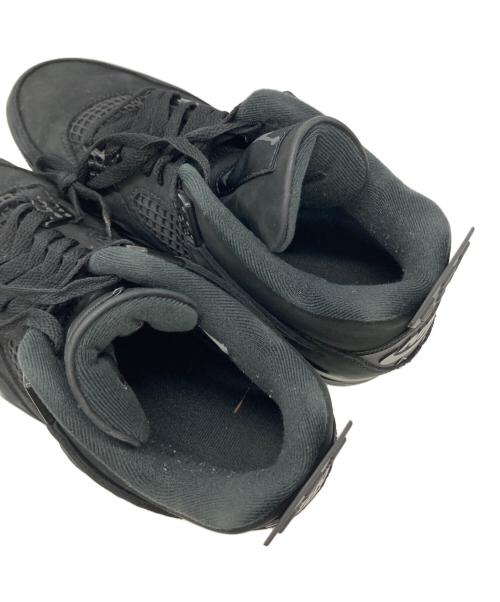 NIKE（ナイキ）NIKE (ナイキ) AIR JORDAN 4 RETRO OG BLACK CAT ブラック サイズ:US9.5の古着・服飾アイテム
