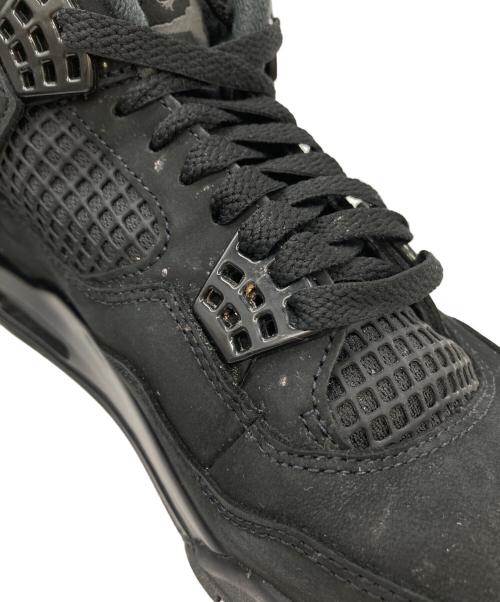 NIKE（ナイキ）NIKE (ナイキ) AIR JORDAN 4 RETRO OG BLACK CAT ブラック サイズ:US9.5の古着・服飾アイテム