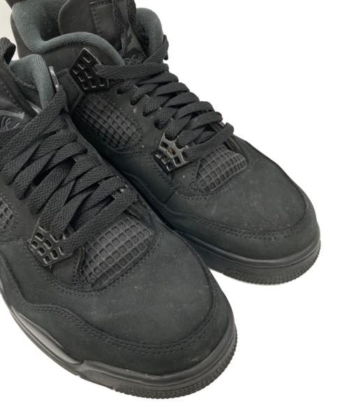 NIKE（ナイキ）NIKE (ナイキ) AIR JORDAN 4 RETRO OG BLACK CAT ブラック サイズ:US9.5の古着・服飾アイテム