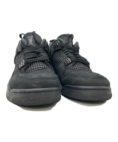 NIKE（ナイキ）NIKE (ナイキ) AIR JORDAN 4 RETRO OG BLACK CAT ブラック サイズ:US9.5の古着・服飾アイテム