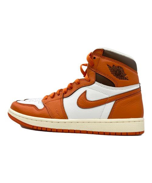 NIKE（ナイキ）NIKE (ナイキ) WMNS AIR JORDAN 1 HIGH OG オレンジ サイズ:US9の古着・服飾アイテム