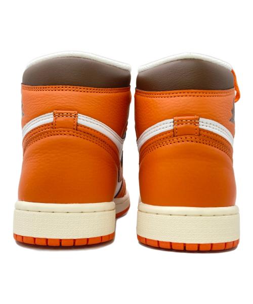 NIKE（ナイキ）NIKE (ナイキ) WMNS AIR JORDAN 1 HIGH OG オレンジ サイズ:US9の古着・服飾アイテム