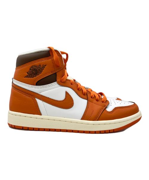 NIKE（ナイキ）NIKE (ナイキ) WMNS AIR JORDAN 1 HIGH OG オレンジ サイズ:US9の古着・服飾アイテム