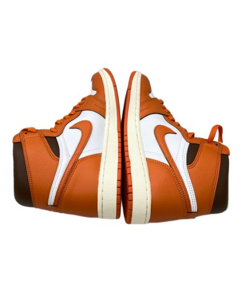 NIKE（ナイキ）NIKE (ナイキ) WMNS AIR JORDAN 1 HIGH OG オレンジ サイズ:US9の古着・服飾アイテム