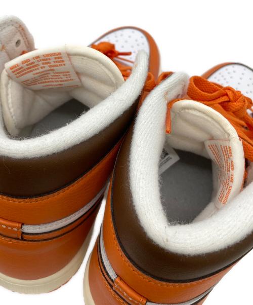 NIKE（ナイキ）NIKE (ナイキ) WMNS AIR JORDAN 1 HIGH OG オレンジ サイズ:US9の古着・服飾アイテム