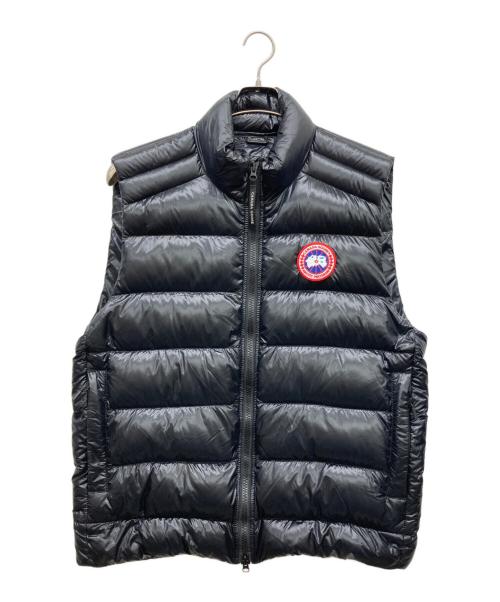 CANADA GOOSE（カナダグース）CANADA GOOSE (カナダグース) Crofton Vest ブラック サイズ:XL 180/116Yの古着・服飾アイテム