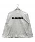 JIL SANDER（ジルサンダー）の古着「ロゴプリント長袖カットソー」｜ホワイト