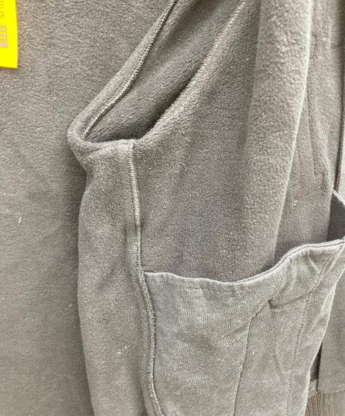 MONCLER（モンクレール）MONCLER (モンクレール) FRAGMENT (フラッグメント) バーシティフリース カーディガン ブラック サイズ:XLの古着・服飾アイテム
