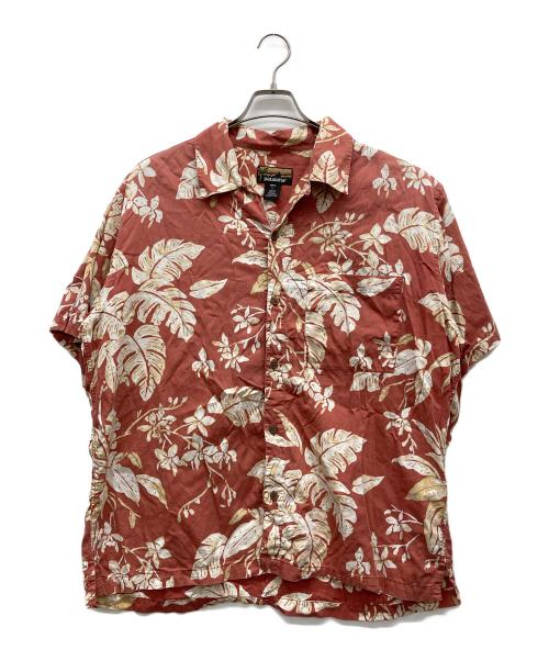pataloha（パタロハ）pataloha (パタロハ) アロハシャツ レッド サイズ:Ｌの古着・服飾アイテム