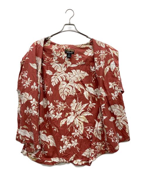 pataloha（パタロハ）pataloha (パタロハ) アロハシャツ レッド サイズ:Ｌの古着・服飾アイテム