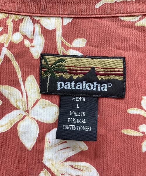 pataloha（パタロハ）pataloha (パタロハ) アロハシャツ レッド サイズ:Ｌの古着・服飾アイテム