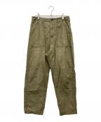 JOHNBULLジョンブル）の古着「hard worker baker pants」｜カーキ