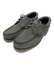 Timberland（ティンバーランド）の古着「デッキシューズ 3EYE CLASSIC LUG」｜グレー