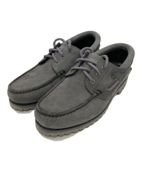 Timberland（ティンバーランド）Timberland (ティンバーランド) デッキシューズ 3EYE CLASSIC LUG グレー サイズ:US 8Wの古着・服飾アイテム