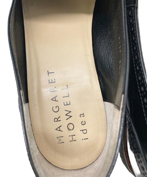 MARGARET HOWELL idea（マーガレット ハウエル アイディア）MARGARET HOWELL idea (マーガレット ハウエル アイディア) タッセルモチーフフリンジフラットシューズ ブラック サイズ:なしの古着・服飾アイテム