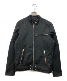 DIESEL（ディーゼル）の古着「J-GLORYライダースジャケット」｜ブラック