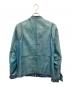 KATHARINE HAMNETT (キャサリンハムネット) シングルライダースジャケット グレー サイズ:L：10000円