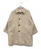 DANTONダントン）の古着「W/P LONG COAT」｜ベージュ