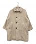 DANTON（ダントン）の古着「W/P LONG COAT」｜ベージュ