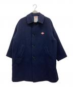 DANTONダントン）の古着「W/P LONG COAT」｜ネイビー