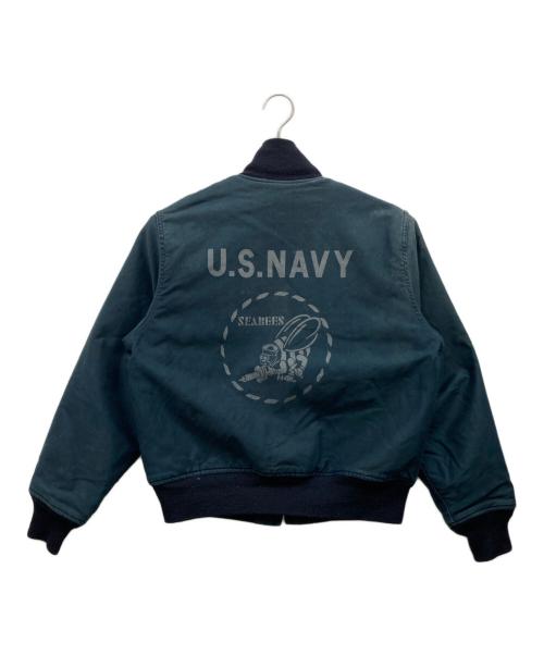 BUZZ RICKSON'S（バズリクソンズ）Buzz Rickson's (バズリクソンズ) デッキジャケット M品番 ネイビー サイズ:36の古着・服飾アイテム