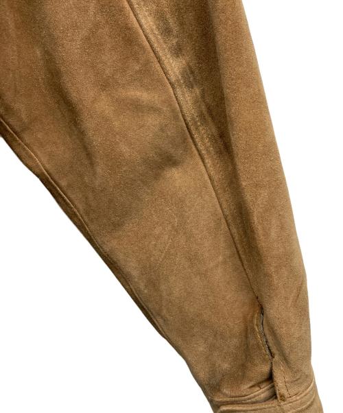 LEATHER WORKS EXCLUSIVELY BEAMS（ビームス）LEATHER WORKS EXCLUSIVELY BEAMS (ビームス) レザーコート ブラウン サイズ:40/50の古着・服飾アイテム