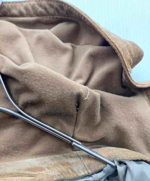 LEATHER WORKS EXCLUSIVELY BEAMS（ビームス）LEATHER WORKS EXCLUSIVELY BEAMS (ビームス) レザーコート ブラウン サイズ:40/50の古着・服飾アイテム