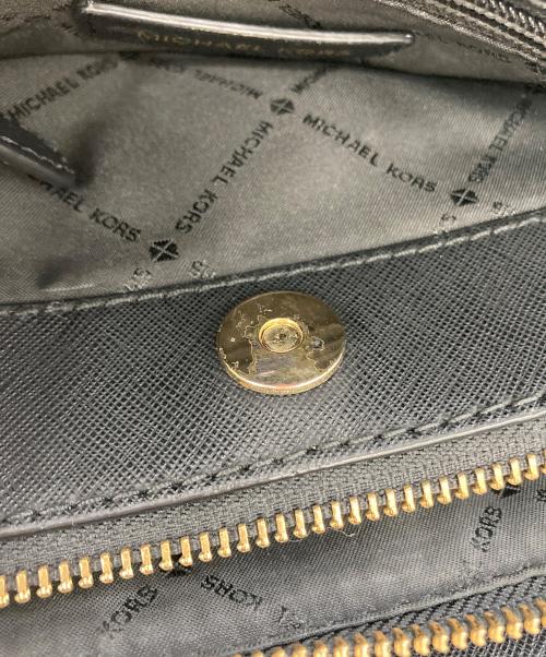 MICHAEL KORS（マイケルコース）MICHAEL KORS (マイケルコース) 2WAYショルダーバッグ ブラックの古着・服飾アイテム