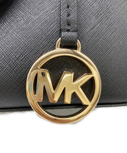 MICHAEL KORS（マイケルコース）MICHAEL KORS (マイケルコース) 2WAYショルダーバッグ ブラックの古着・服飾アイテム